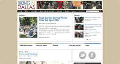 Desktop Screenshot of bikingindallas.com